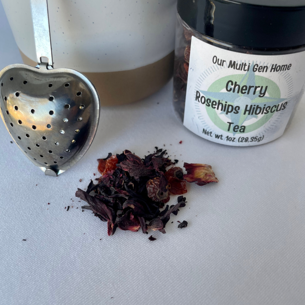 Cherry Rosehips Hibiscus Tea