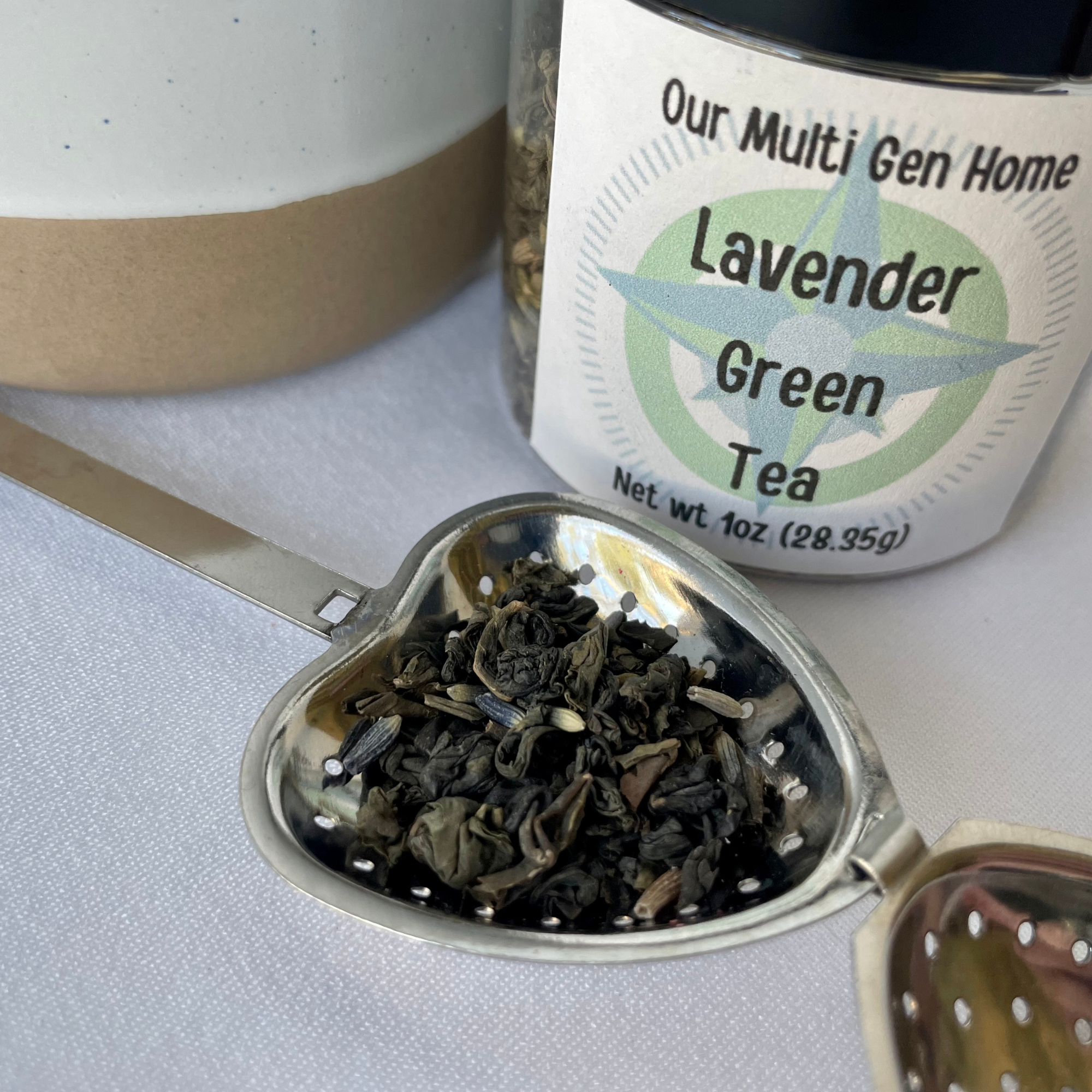 Lavender Green Tea