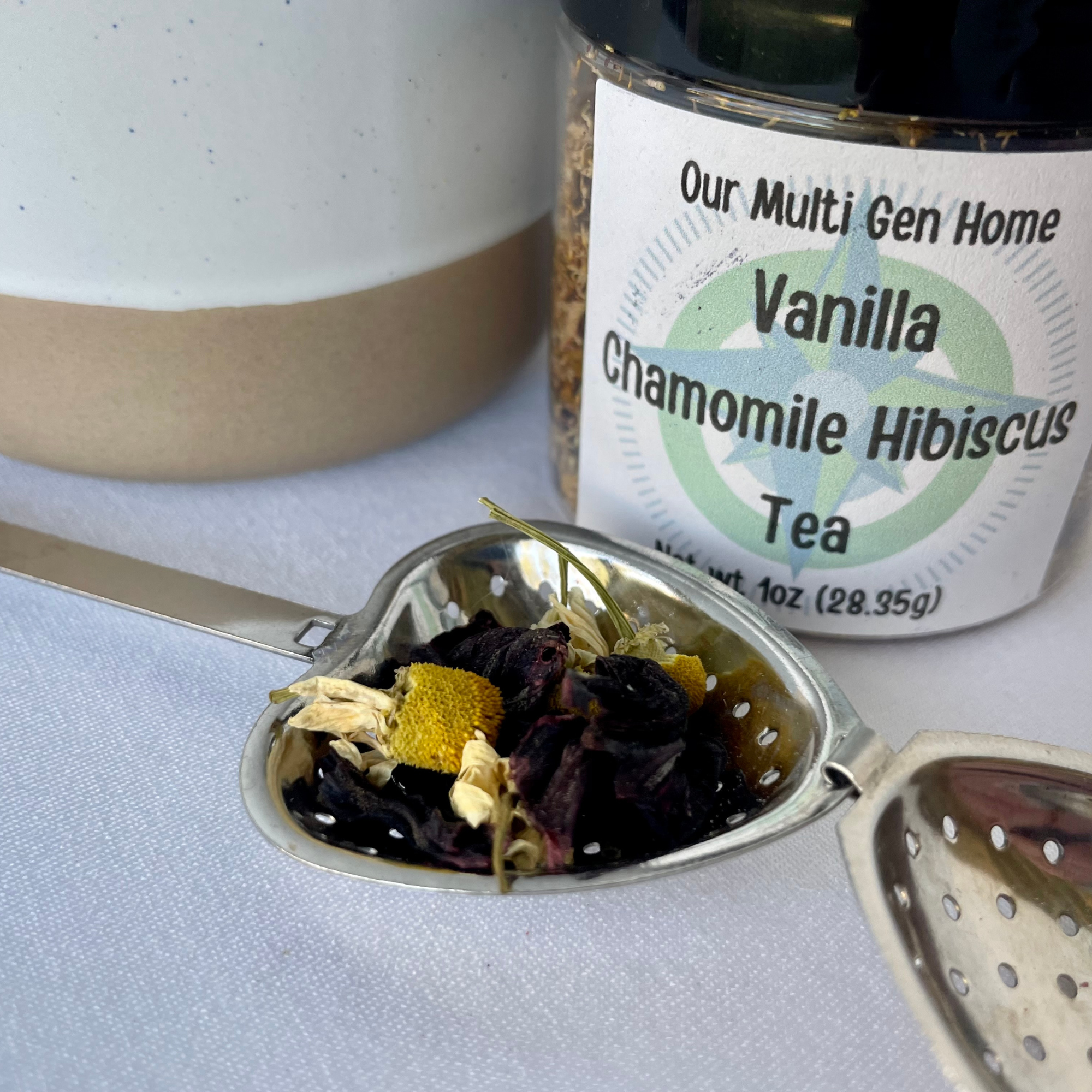 Vanilla Chamomile Hibiscus Tea